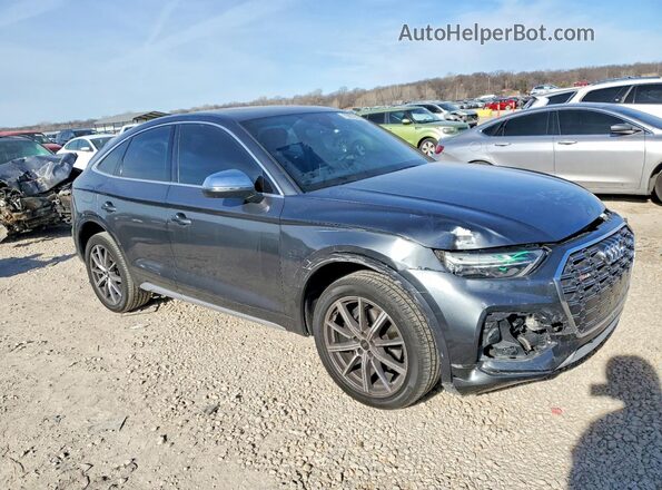 WA114AFY1M2088315 2021 AUDI SQ5 Серый Передняя правая четверть