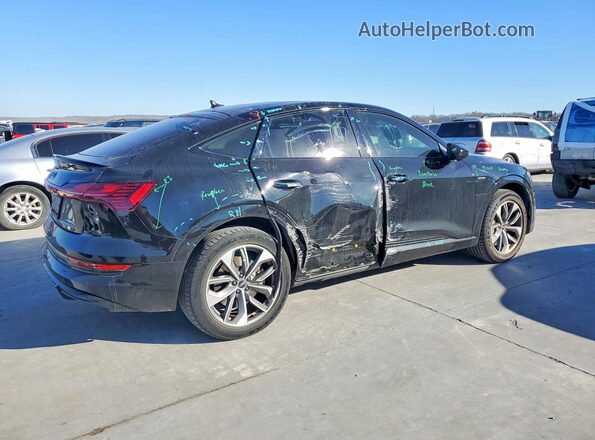 WA11AAGE8MB007436 2021 AUDI E-TRON Черный Задняя правая четверть