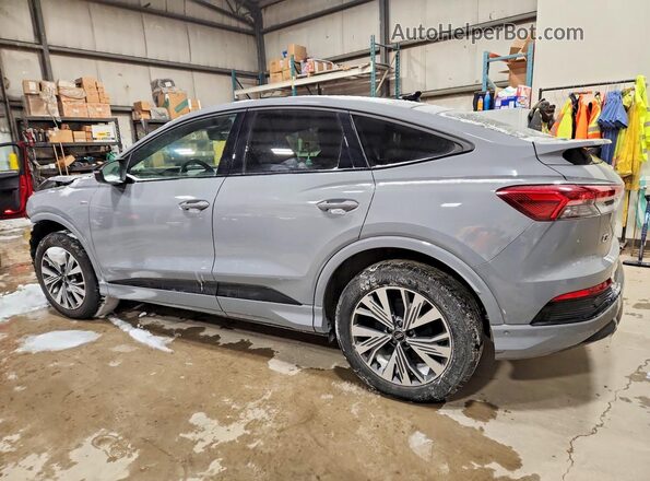 WA122AFZ7RP004978 2024 AUDI Q4 Gray Задня ліва чверть
