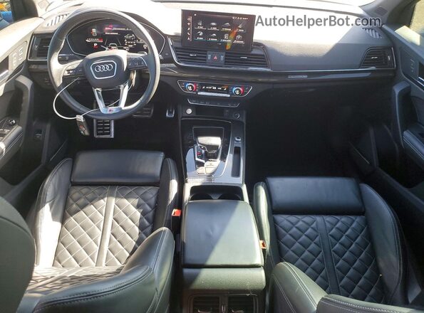 WA124AFY3P2070651 2023 AUDI SQ5 White Widok deski rozdzielczej