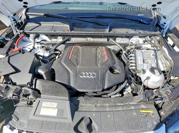 WA124AFY3P2070651 2023 AUDI SQ5 White Widok wnętrza z tyłu