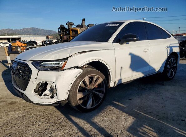 WA124AFY7R2147248 2024 AUDI SQ5 White Առջևի ձախ երեք քառորդ տեսարան