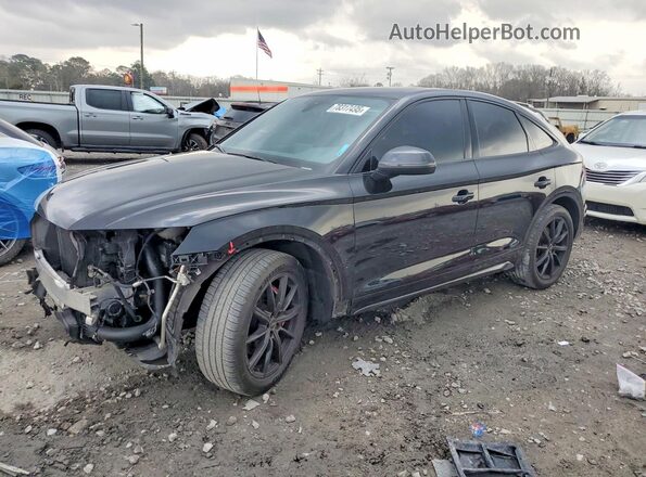 WA124AFY9N2087936 2022 AUDI SQ5 Черный Передняя левая четверть