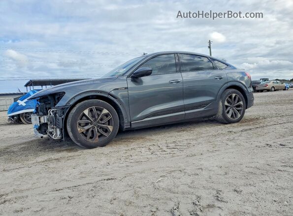 WA12AAGE7MB003267 2021 AUDI E-TRON Gray Przód lewy