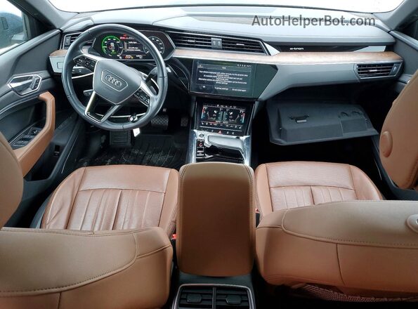 WA12AAGE9NB021996 2022 AUDI E-TRON Синий Вид панели приборов