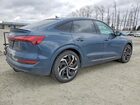 2022 Audi E-tron Sportback Premium Plus Синий vin: WA12AAGE9NB021996