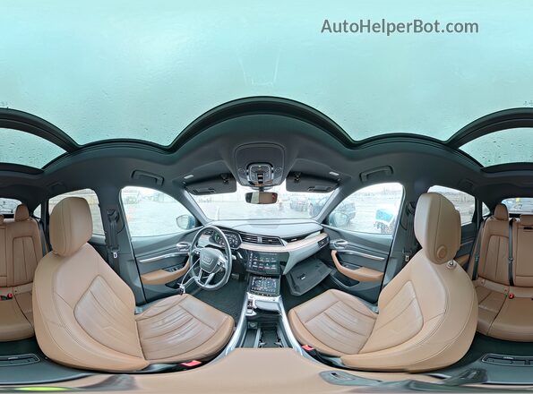 WA12AAGE9NB021996 2022 AUDI E-TRON Синий Панорамный вид салона 360°
