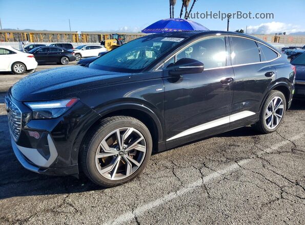 WA132BFZ0PP011617 2023 AUDI Q4 Черный Передняя левая четверть
