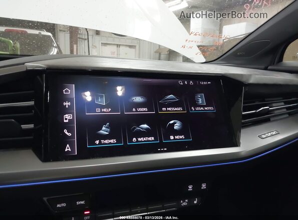 WA132BFZ5PP013413 2023 AUDI Q4 Белый 