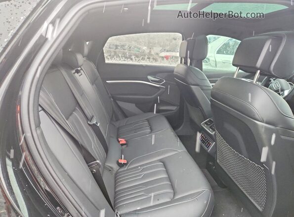 WA13ABGE9PB024202 2023 AUDI E-TRON Black Widok wnętrza z tyłu