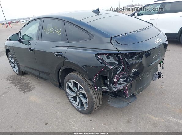 WA13UBFZ2RP078264 2024 AUDI Q4 E-TRON Черный Задняя левая четверть
