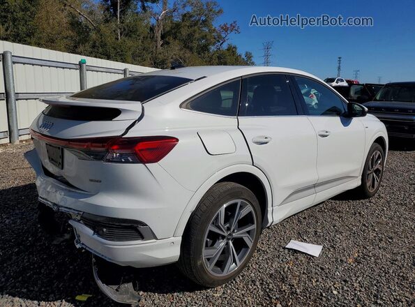 WA142BFZ3PP046897 2023 AUDI Q4 Белый Задняя правая четверть