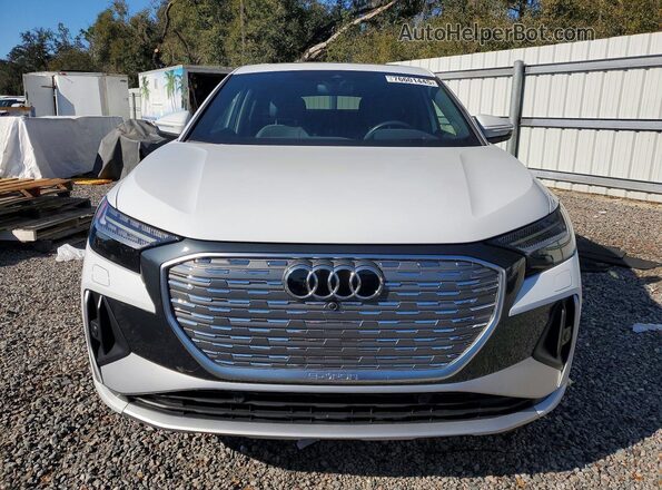 WA142BFZ3PP046897 2023 AUDI Q4 Белый Вид спереди