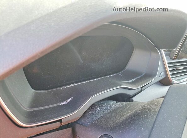 WA15AAFY4N2129046 2022 AUDI Q5 Silver Widok zestawu wskaźników