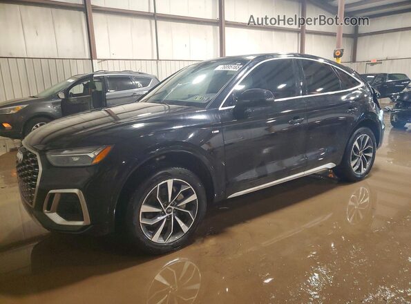 WA15AAFYXP2018858 2023 AUDI Q5 Черный Передняя левая четверть
