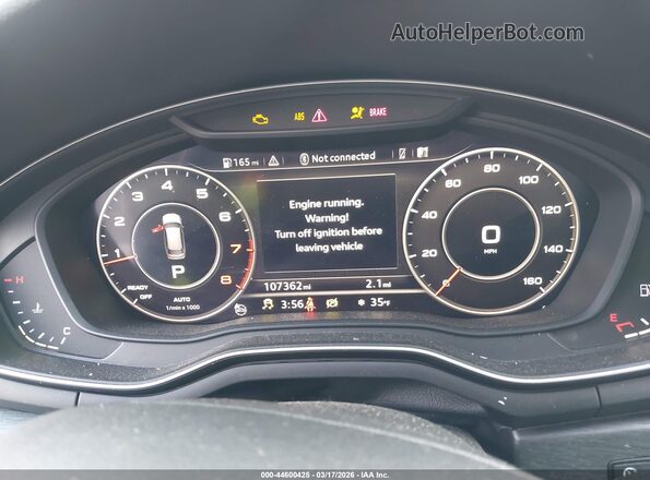 WA19NAF44HA047136 2017 AUDI OTHER Черный Вид задних сидений