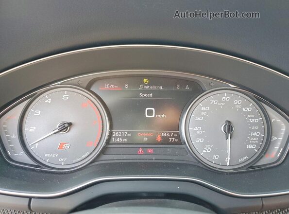 WA1A4AFY3N2037173 2022 AUDI SQ5 Белый Вид щитка приборов