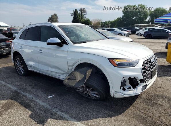 WA1A4AFY3N2037173 2022 AUDI SQ5 Белый Передняя правая четверть