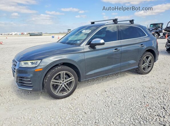 WA1A4AFY7J2045349 2018 AUDI SQ5 Серый Передняя левая четверть