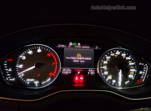 WA1A4AFY9N2034830 2022 AUDI SQ5 Черный Вид щитка приборов