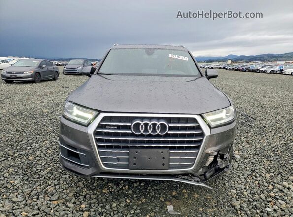 WA1AAAF72KD014306 2019 AUDI Q7 Gray Front view