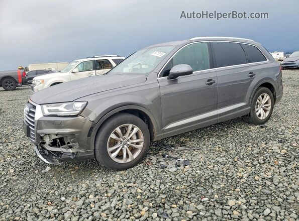 WA1AAAF72KD014306 2019 AUDI Q7 Gray Front left