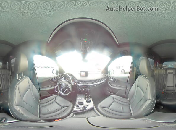 WA1AAAF72KD014306 2019 AUDI Q7 Gray 360 interior view