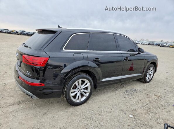 WA1AAAF75HD012395 2017 AUDI Q7 Black Tył prawy