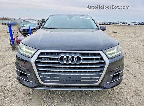 WA1AAAF75HD012395 2017 AUDI Q7 Black Widok z przodu