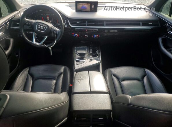 WA1AAAF75HD016530 2017 AUDI Q7 Серый Вид панели приборов