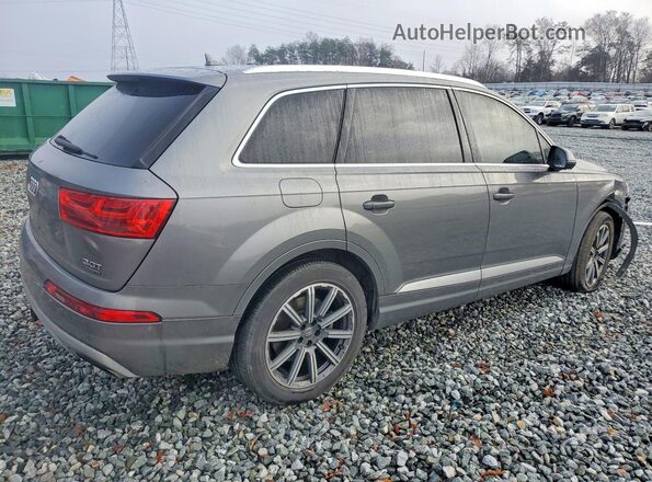 WA1AAAF75HD016530 2017 AUDI Q7 Серый Задняя правая четверть