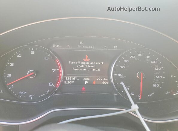 WA1AAAF75HD016530 2017 AUDI Q7 Серый Вид щитка приборов