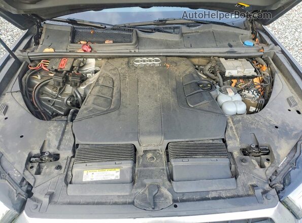 WA1AAAF75HD016530 2017 AUDI Q7 Серый Вид подкапотного пространства