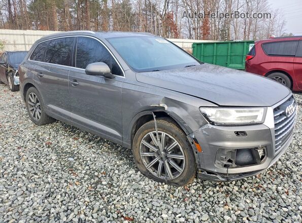 WA1AAAF75HD016530 2017 AUDI Q7 Серый Передняя правая четверть