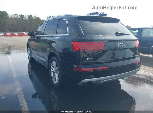 WA1AAAF78KD010339 2019 AUDI Q7 Black უკანა მარცხენა