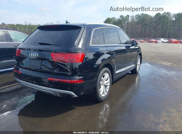 WA1AAAF78KD010339 2019 AUDI Q7 Black უკანა მარჯვენა