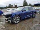 2021 Audi E-tron Premium Синий vin: WA1AAAGE0MB008158