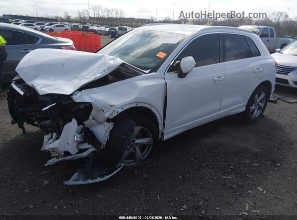 WA1AECF31K1076150 2019 AUDI Q3 Белый Передняя левая четверть