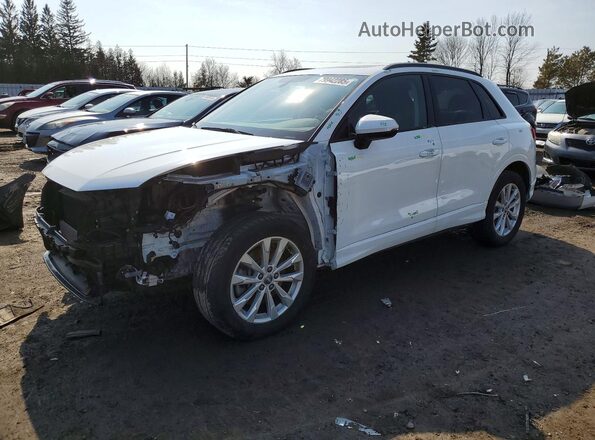 WA1AECF34K1085134 2019 AUDI Q3 Белый Передняя левая четверть