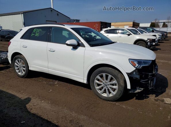 WA1AECF34K1085134 2019 AUDI Q3 Белый Передняя правая четверть