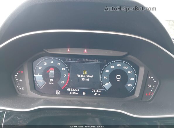 WA1AECF35L1081157 2020 AUDI Q3 Черный Вид задних сидений