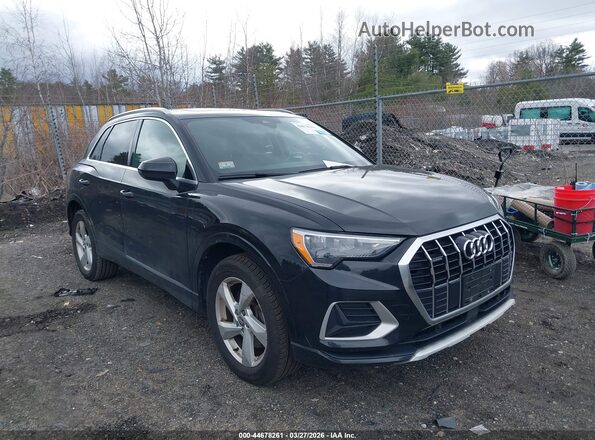 WA1AECF35L1081157 2020 AUDI Q3 Черный Передняя правая четверть