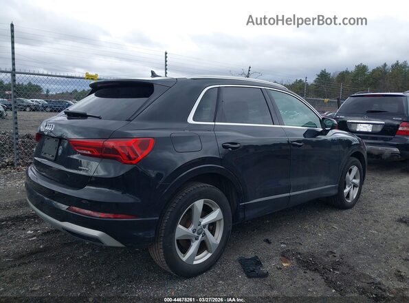 WA1AECF35L1081157 2020 AUDI Q3 Черный Задняя правая четверть