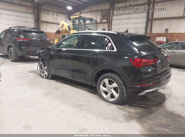 WA1AECF39L1114709 2020 AUDI Q3 Черный Задняя левая четверть