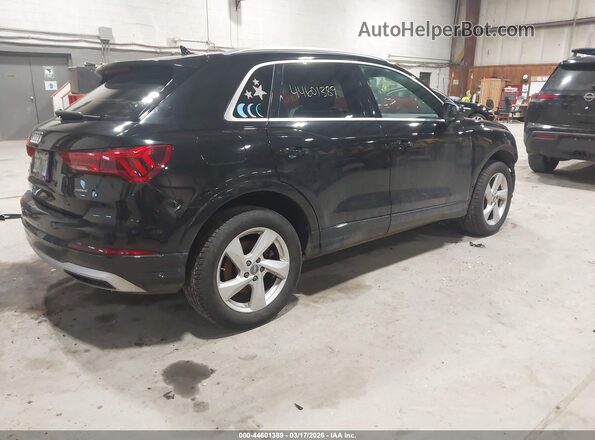 WA1AECF39L1114709 2020 AUDI Q3 Черный Задняя правая четверть