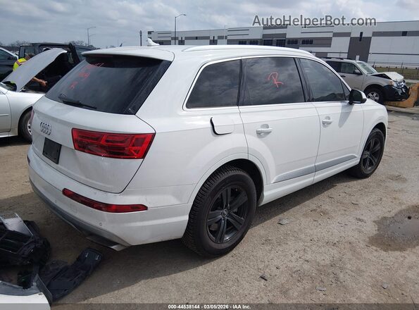 WA1AHAF70KD025560 2019 AUDI Q7 Белый Задняя правая четверть