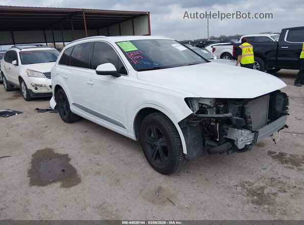 WA1AHAF70KD025560 2019 AUDI Q7 Белый Передняя правая четверть