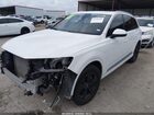 2019 Audi Q7 45 Premium/45 Se Premium Белый vin: WA1AHAF70KD025560