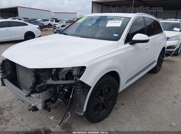 WA1AHAF70KD025560 2019 AUDI Q7 Белый Передняя левая четверть