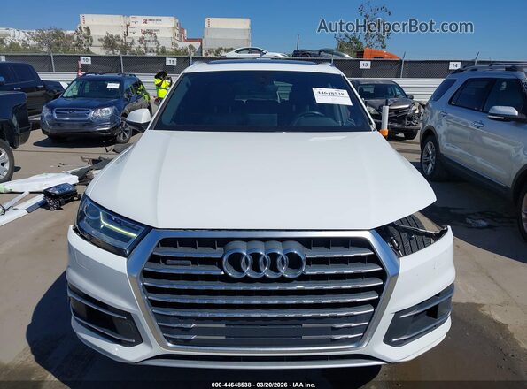 WA1AHAF75JD006534 2018 AUDI Q7 Белый Вид задней части салона
